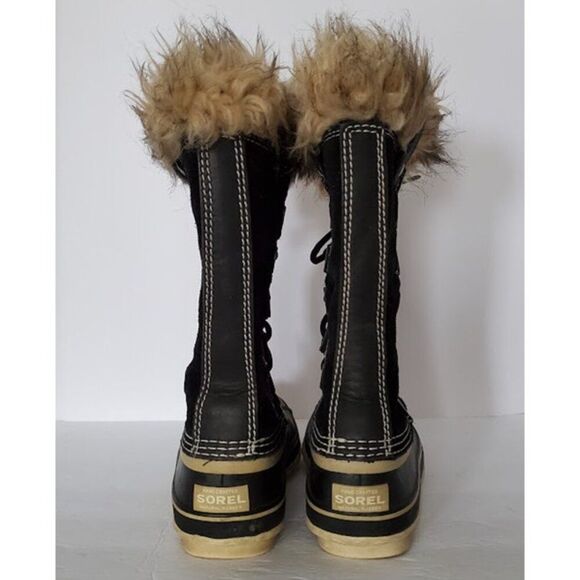 Sorel Joan of Arctic Waterproof Winter Snow Boots Sz 7 Faux Fur Removable Liner - Picture 8 of 10